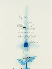 Spring Night (1982) by John Pule, ink and pastel on paper, offered Aug 2013