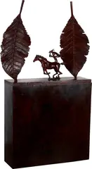 The Fall by Paul Dibble, cast bronze, 1/3, offered Aug 2013