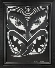 Face Value by Chris Heaphy, acrylic and oilstick on canvas, offered Aug 2013