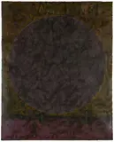 Me Tangi Kapa Ko Te Mate I Te Marama – Te Whiti Series by Ralph Hotere, acrylic and ink on paper, offered Aug 2013