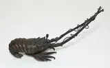 Meiji period (1868-1912) by Japanese bronze model of a lobster, unsigned, sold Jul 2013