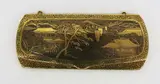 Meiji period (1868-1912) by Fine Japanese Komai-style mixed metal spectacle case, offered Jul 2013