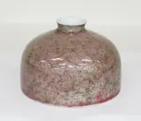 19th century by Chinese peachbloom glazed beehive waterpot, apocryphal six-character Kangxi mark to the base, sold Jul 2013