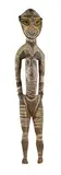 Carved female figure, Waskuk Village, Mid Sepik