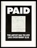 Billy Apple, PAID, screenprint and infringement notice