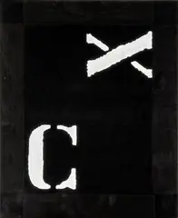 Leon van den Eijkel, Commandment X, laquer on MDF board
