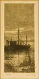 Trevor Lloyd, Dawn, etching