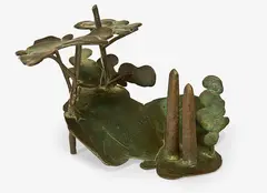 Jim Wheeler, Model Garden with Idols, bronze