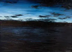 Daniel Unverricht, Coastal Highway, oil on canvas