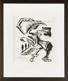 Bill Hammond, Vesuvio Teppanyaki Wall, oil on paper