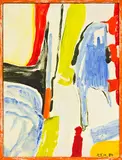 Judy Millar, Untitled, oil on canvas board