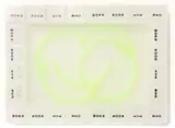 Lauren Lysaght, Development (Green), mixed media
