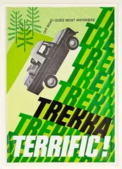 Michael Stevenson, Trekka, silkscreen print