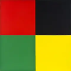 Richard Thompson, Square, acrylic on linen