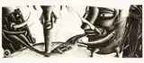 Jennifer Dolezel, Creatures of Havoc (or Natural Encounters), mezzotint, 9/40