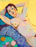 Jan Nigro, Untitled, pastel on paper