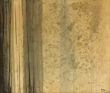 Ralph Hotere, Song Cycle, ink and watercolour on paper