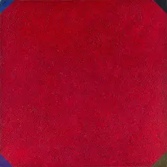 Milan Mrkusich, Painting Red, 1968, 1968, oil on board