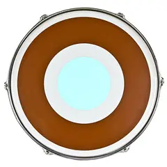 Untitled by Julian Dashper, Vinyl on drumskin mounted in original drumhead, offered May 2013
