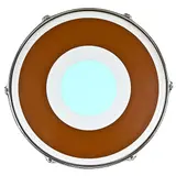 Julian Dashper, Untitled, Vinyl on drumskin mounted in original drumhead