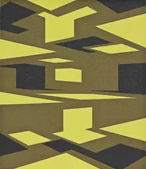 Stephen Bram, Untitled, oil on jute
