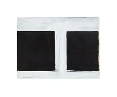 Necessary Protection by Colin McCahon, synthetic polymer paint on paper, sold Apr 2013