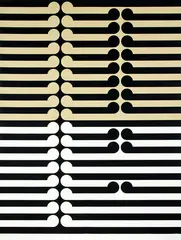 Gordon Walters, Tautahi, PVA and acrylic on canvas