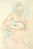 Frances Hodgkins, Mother and Baby