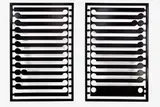 Michael Parekōwhai, Kiss the Baby Goodbye (Marquette), powder-coated steel, two parts, edition of 3 (1999)