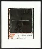 Ralph Hotere, Drawing for a Black Window