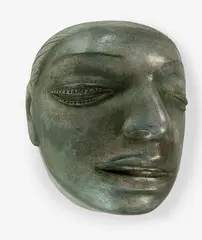 Untitled Portrait (Asleep) by Terry Stringer, bronze, AP, sold Mar 2013