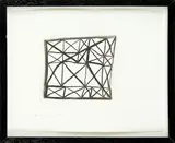 Allen Maddox, Grid, graphite on paper