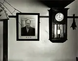 Interior, Tung Yung Association Building, Frederick Street, Wellington, 1986 by Laurence Aberhart, 1986, gold and selenium toned gelatin silver print, sold Mar 2013