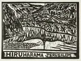 Nigel Brown, Hiruharama, woodcut, 1/20