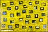 Peter Cleverley, Heaven is a Place, oil and gold leaf on gesso on board