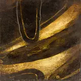 Bing Dawe, Eels, oil on canvas on board