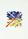 Allen Maddox, About Xmas, lithograph, a/p