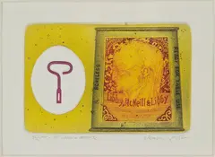 St John and Opener by Barry Cleavin, etching, 9/30, sold Mar 2013
