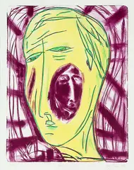 Male and Female by Tony Lane, lithograph, 20/24, offered Mar 2013