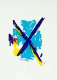 Allen Maddox, Untitled – Single Cross, lithograph, 15/15