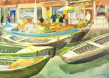 Cedric Savage, Harbour Scene