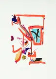 Allen Maddox, The Upside Down Fish II, lithograph, a/p