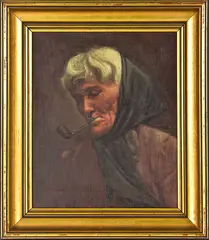 Vera Cummings, Guide Sophia, oil on canvas