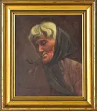 Vera Cummings, Guide Sophia, oil on canvas