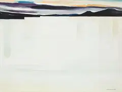 Painted Sky by Helen Brown, oil on board, offered Dec 2012