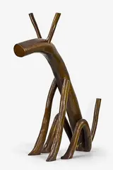 Dog by Barry Lett, cast bronze, 1/10, sold Nov 2012