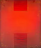 Mervyn Williams, Like Fire, acrylic on canvas