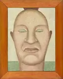 Hine te Uira, Kupe’s daughter who discovered greenstone in the South Island by Tony Fomison, oil on canvasboard, offered Nov 2012