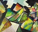 Wilfred Stanley Wallis, Untitled, oil on board