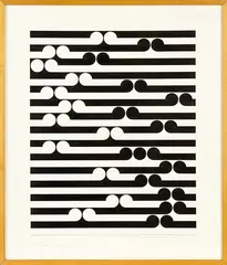 Gordon Walters, Karaka (2nd Version), ink on paper